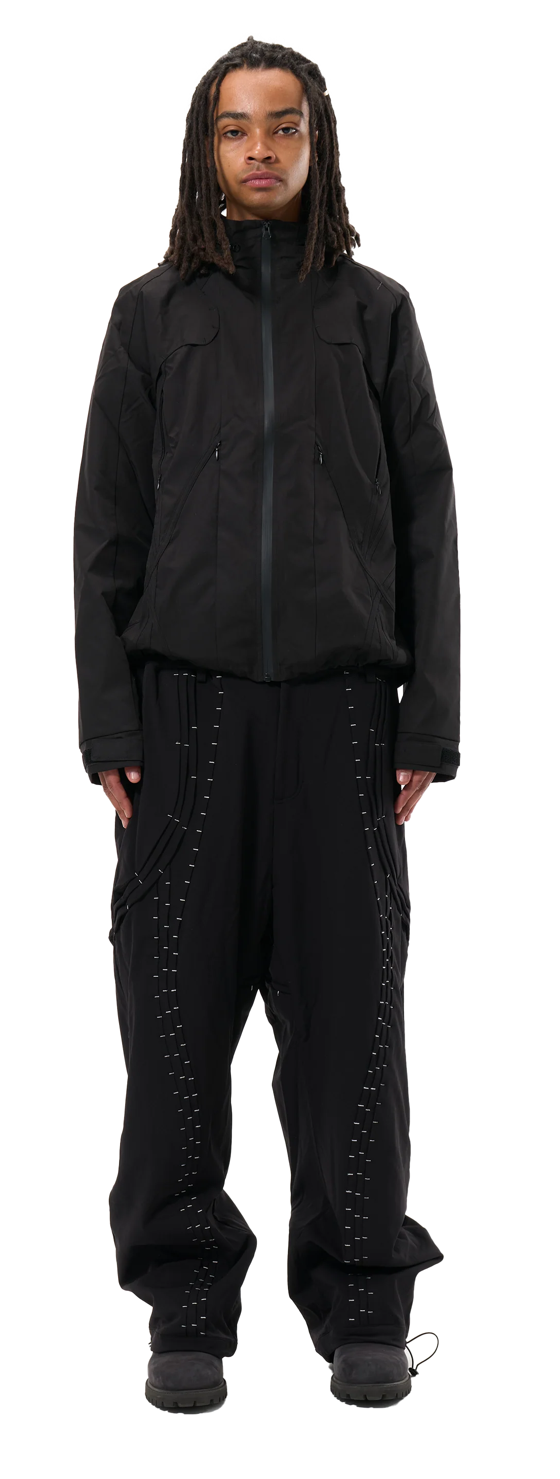 jett stream jacket - black out