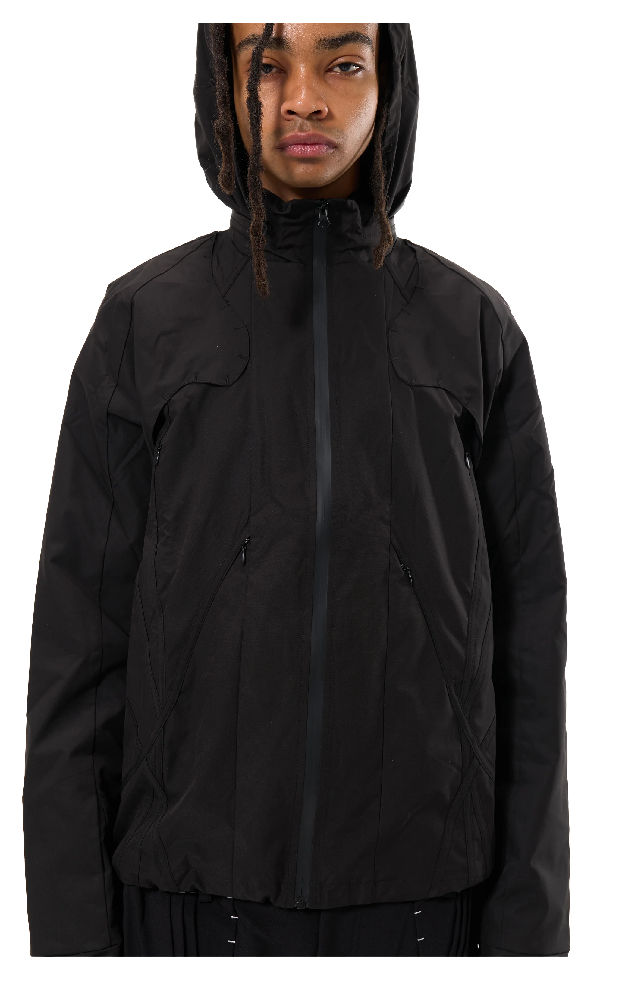 jett stream jacket - black out
