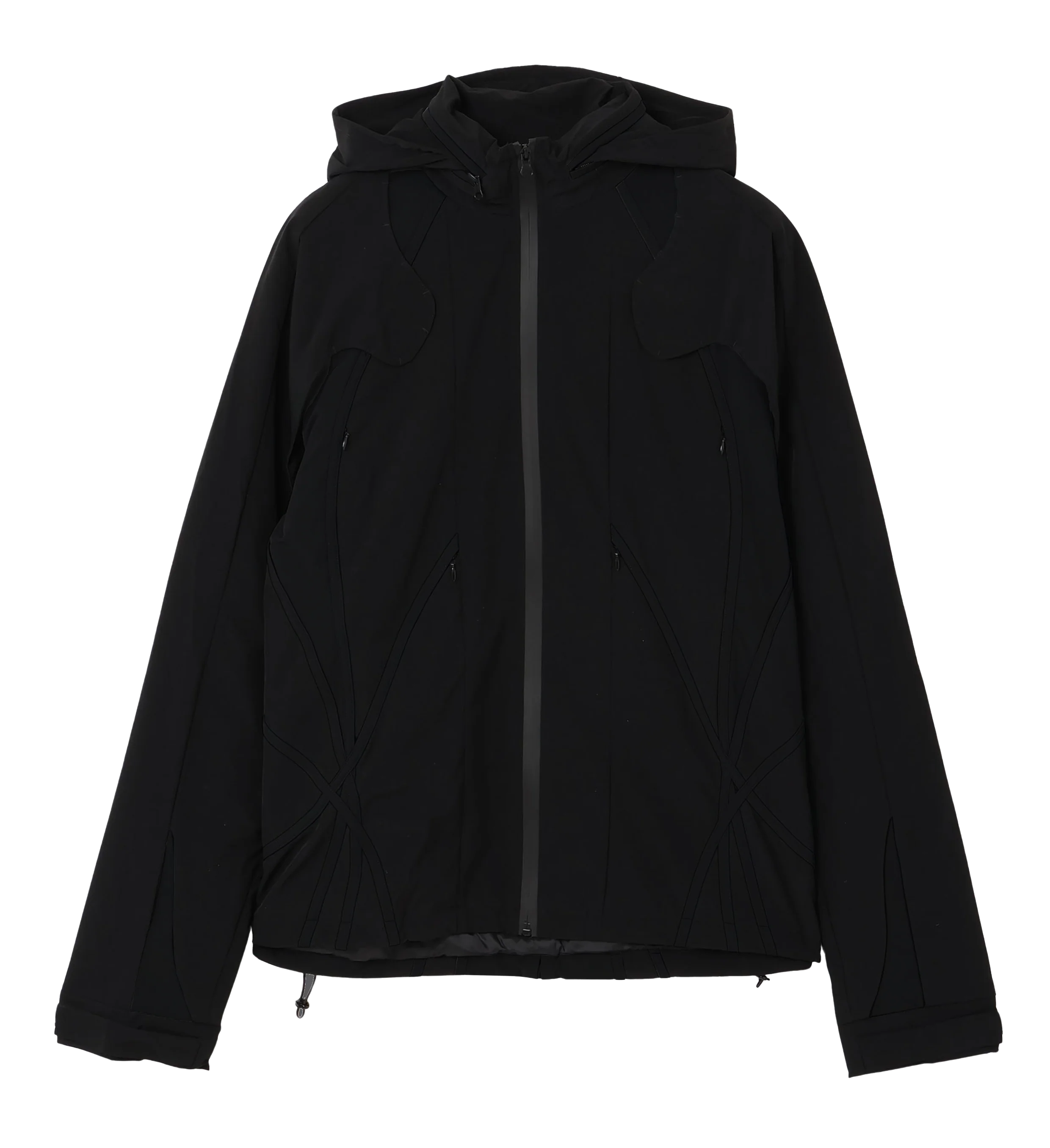 jett stream jacket - black out